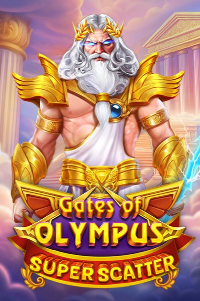 Gates of Olympus Super Scatter slot artwork